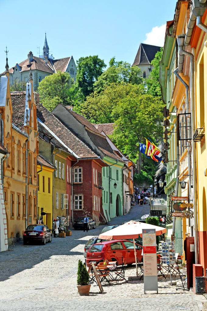 Sighisoara City Romania Wallpaper