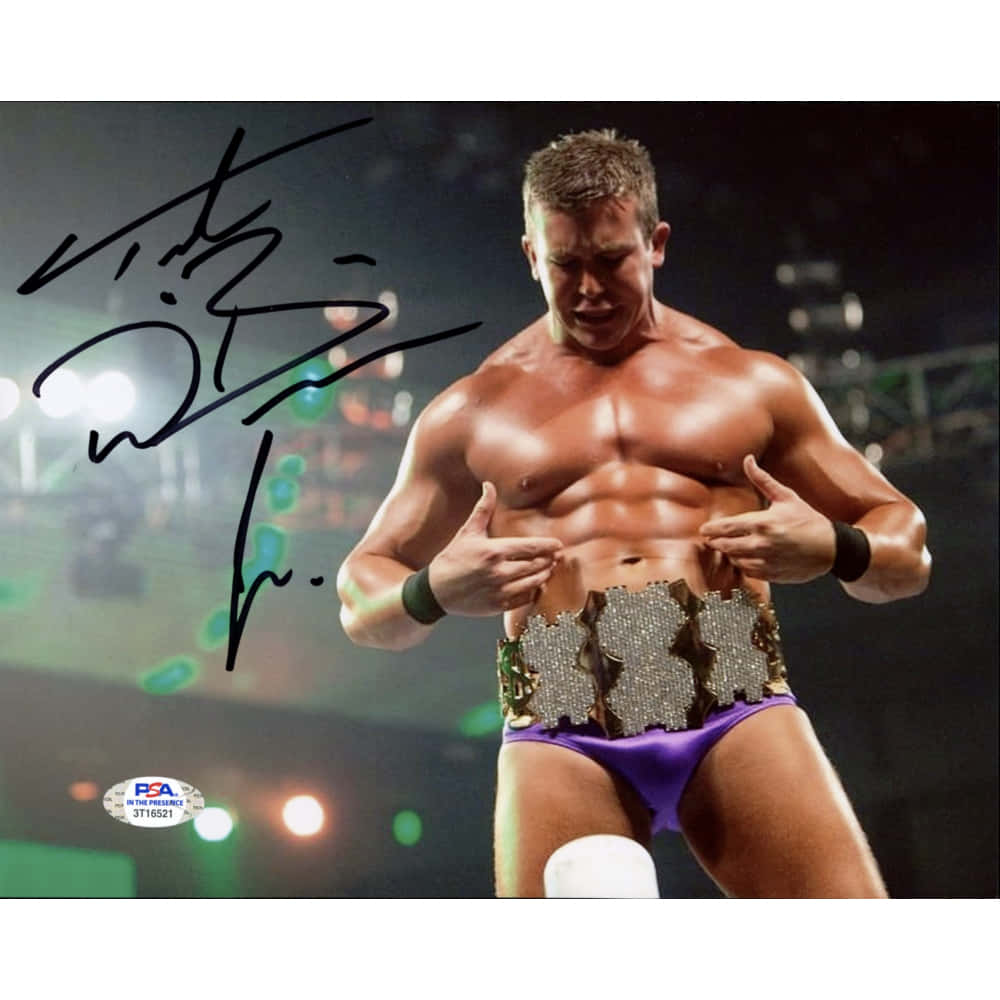 Signature Black Ink Ted Dibiase Jr. Wallpaper