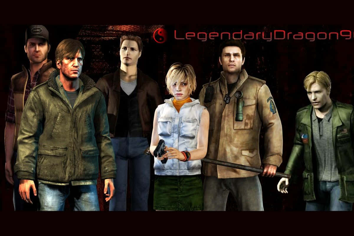 Silent Hill Characters: Survivors And Monsters United Wallpaper