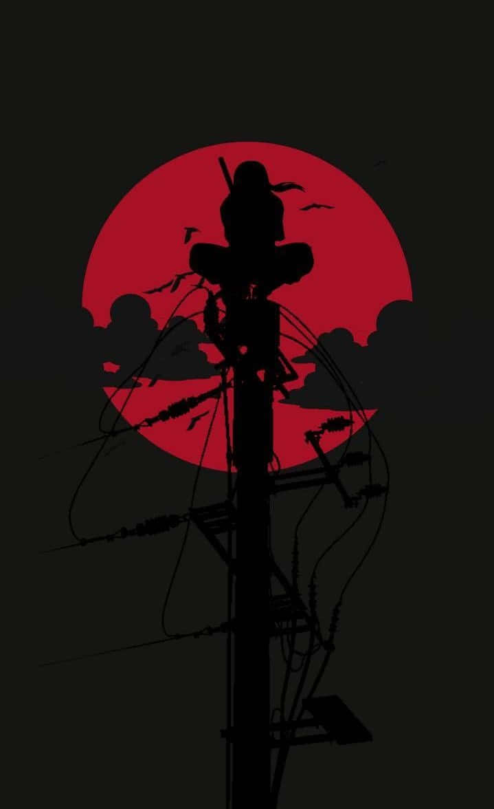 Silhouette Ninja Moonlight Wallpaper