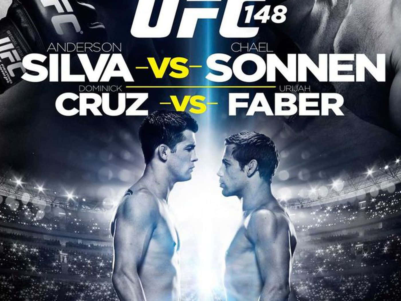 Silva And Sonnen One Big Fight Wallpaper