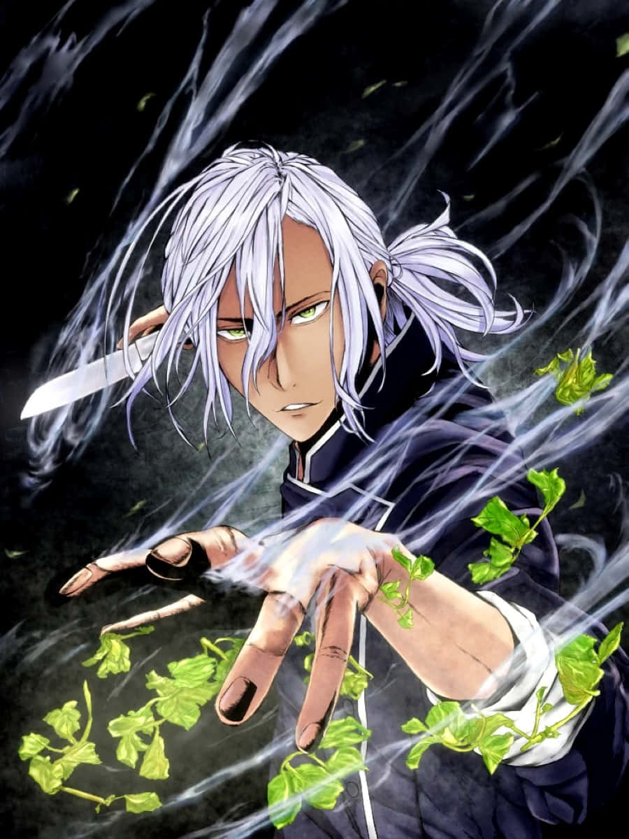 Silver Haired Chef Anime Character Wallpaper