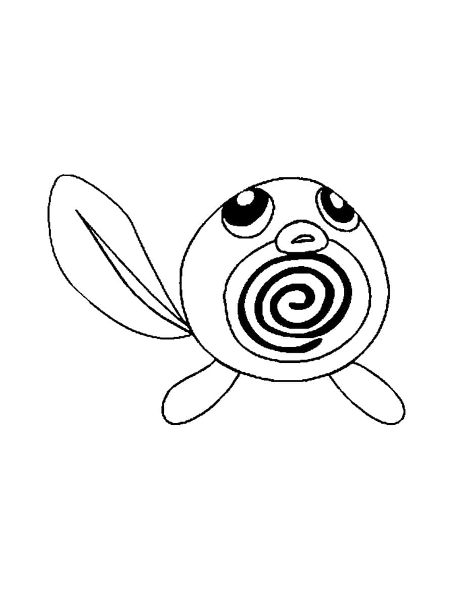 Simple Drawing Of Poliwag Wallpaper