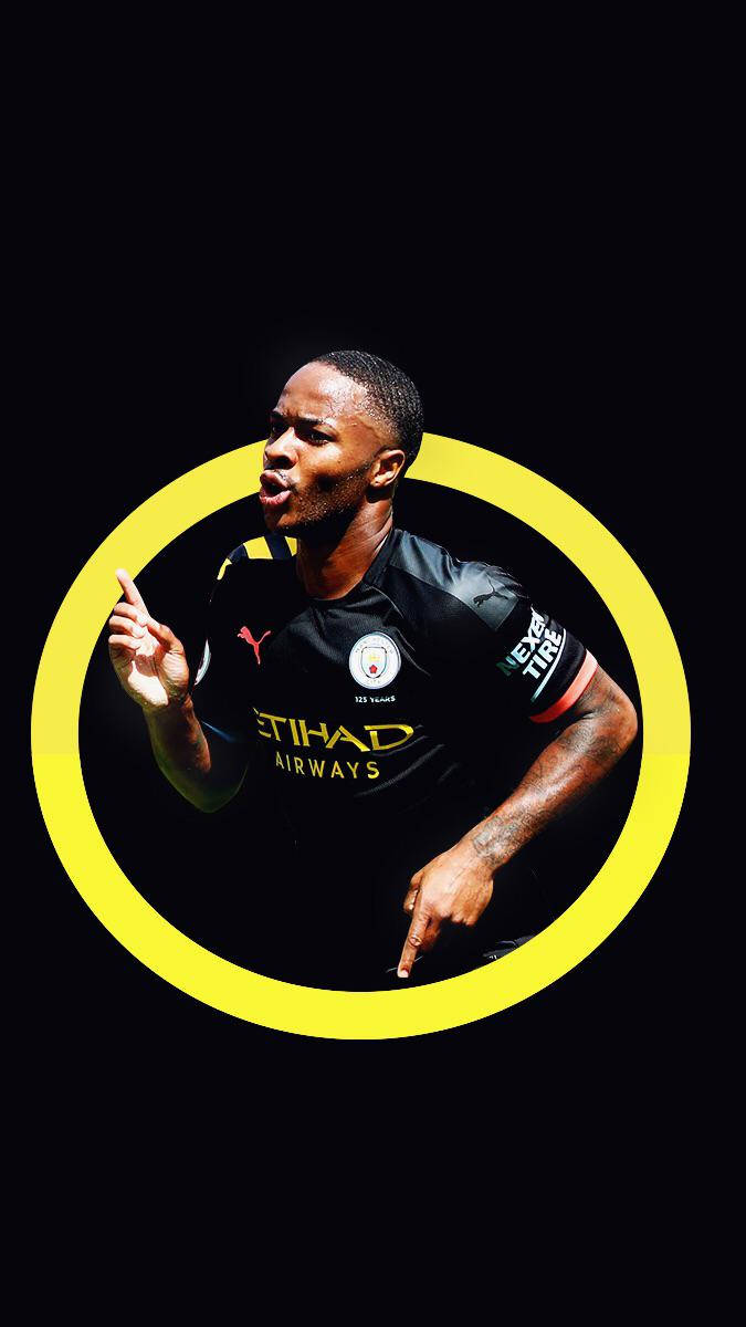 Simple Fanart For Raheem Sterling Wallpaper