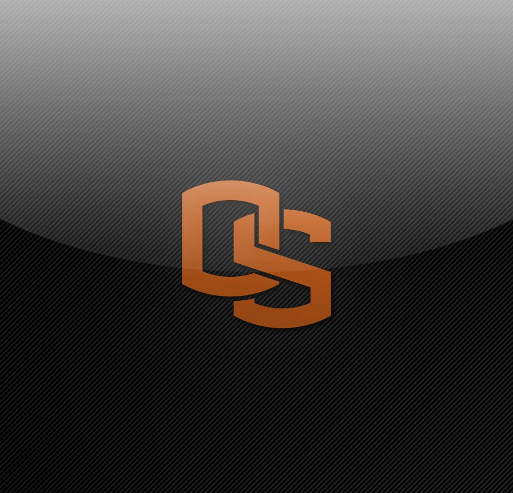 Simple Oregon State University Dark Wallpaper