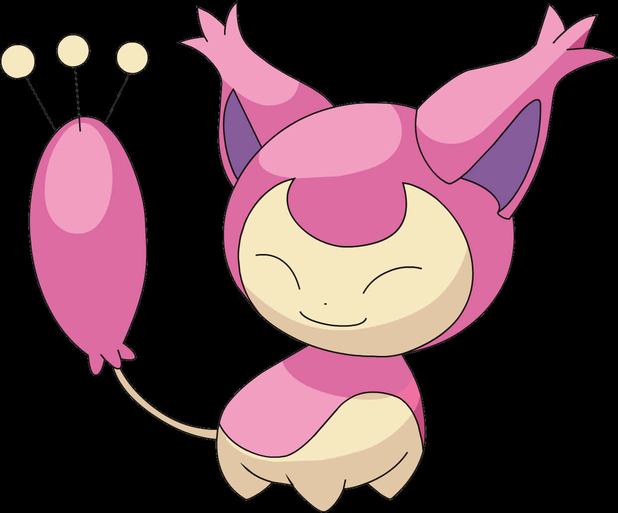 Simple Skitty Wallpaper