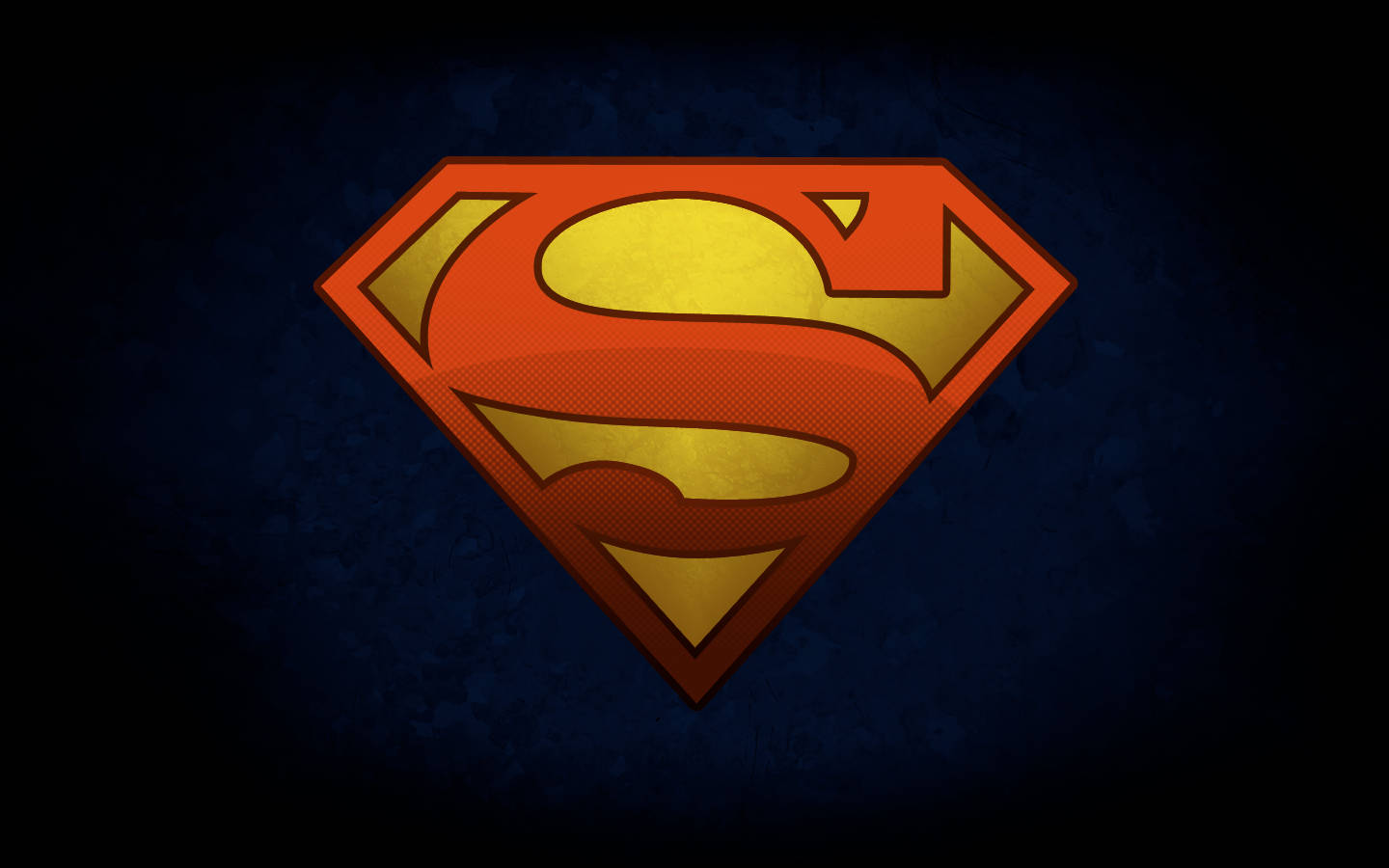 Simple Superman Symbol Iphone Dark Wallpaper