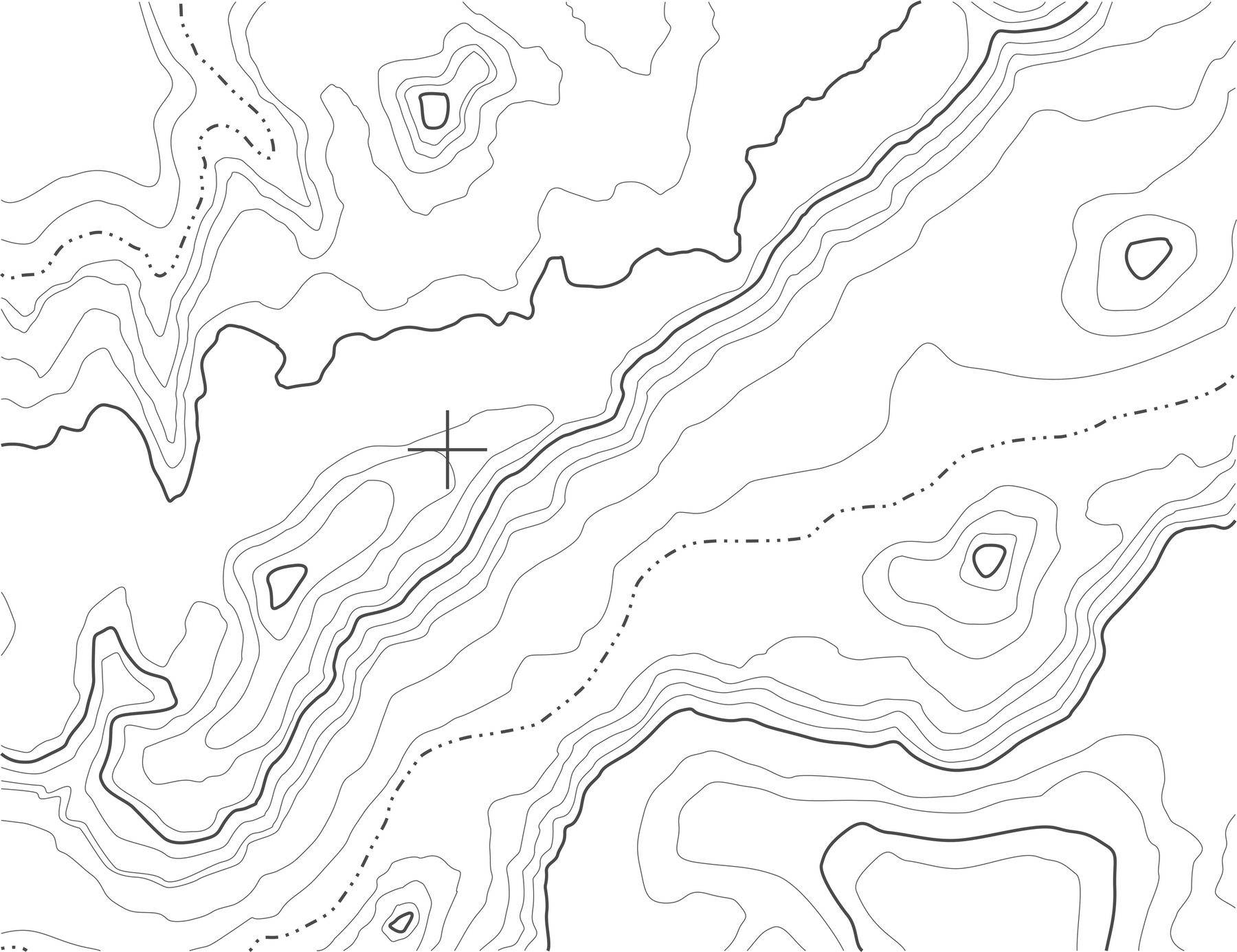 Simple Topography Map Wallpaper