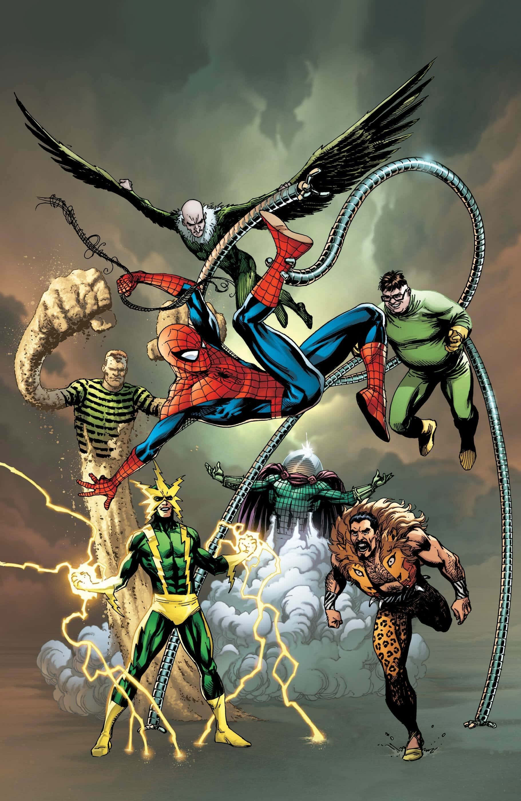 Sinister Six - Ready For Action Wallpaper