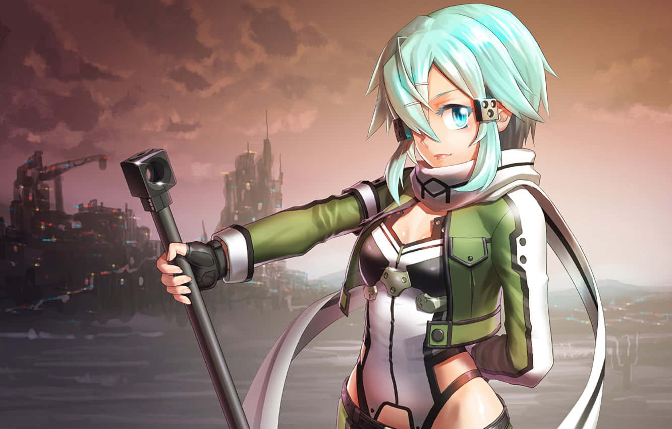 Sinon The Sword Sorceress Wallpaper