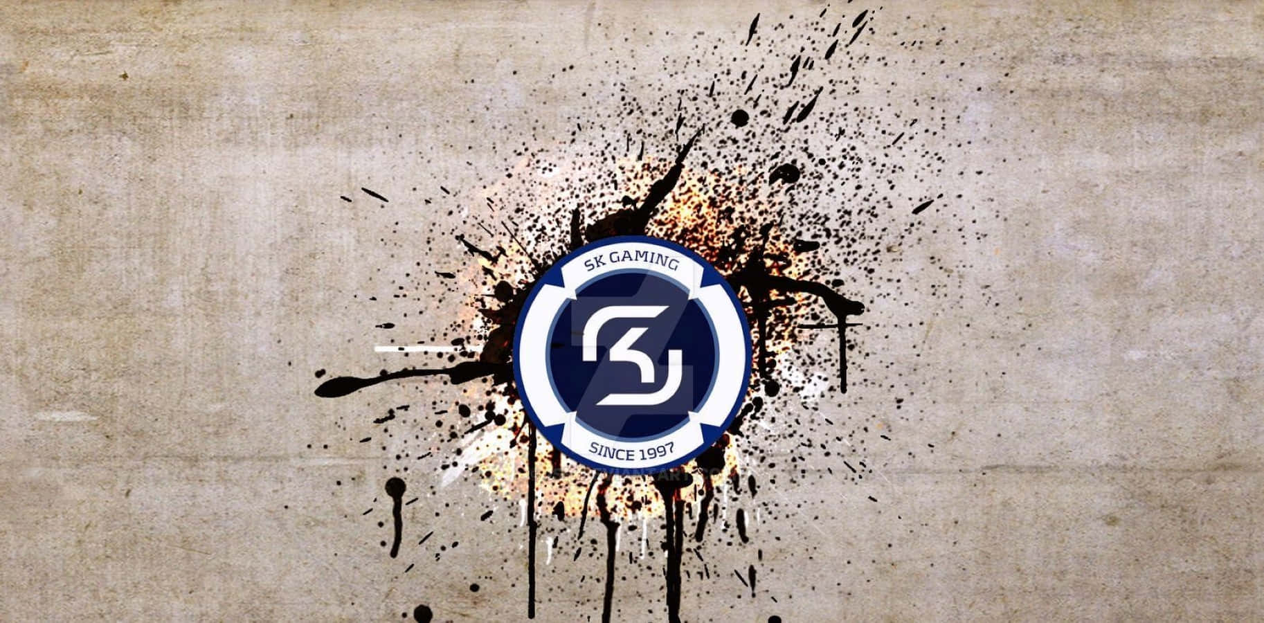 Sk Gaming In Action - Experience Thrilling Esports Competition Wallpaper