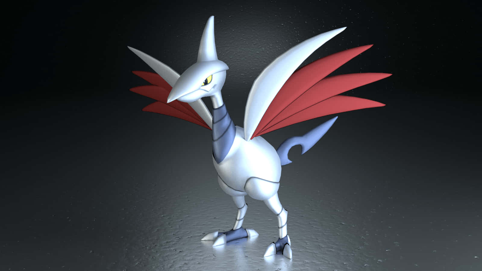 Skarmory 3d Art Dark Wallpaper