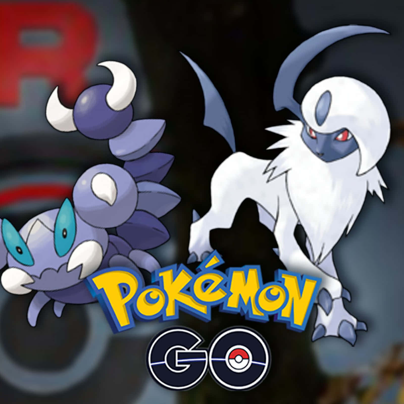 Skorupi And Absol Pokemon Go Wallpaper