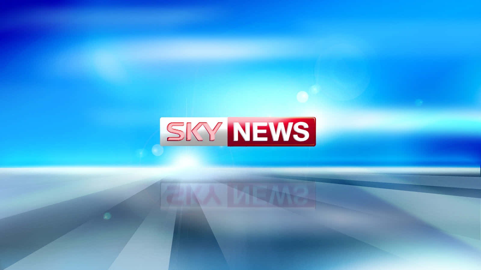 Sky News Blue Rays Wallpaper