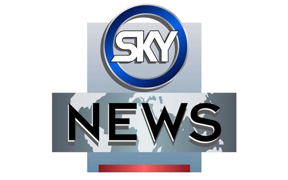 Sky News Logo In White Wallpaper