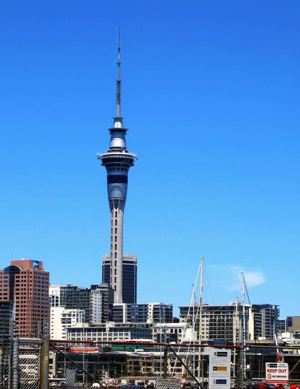 Sky Tower Auckland Cityscape Wallpaper