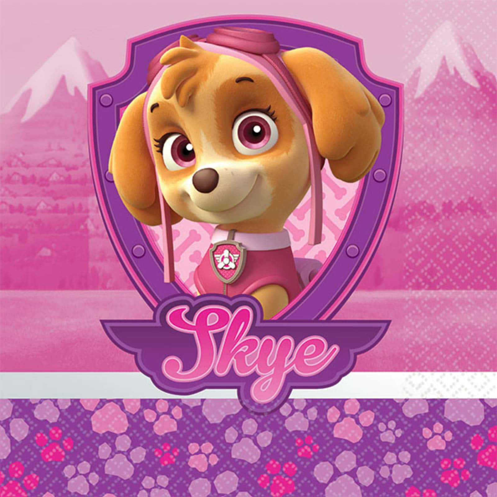 Skye, The Daring Pilot Of The Paw Patrol Wallpaper