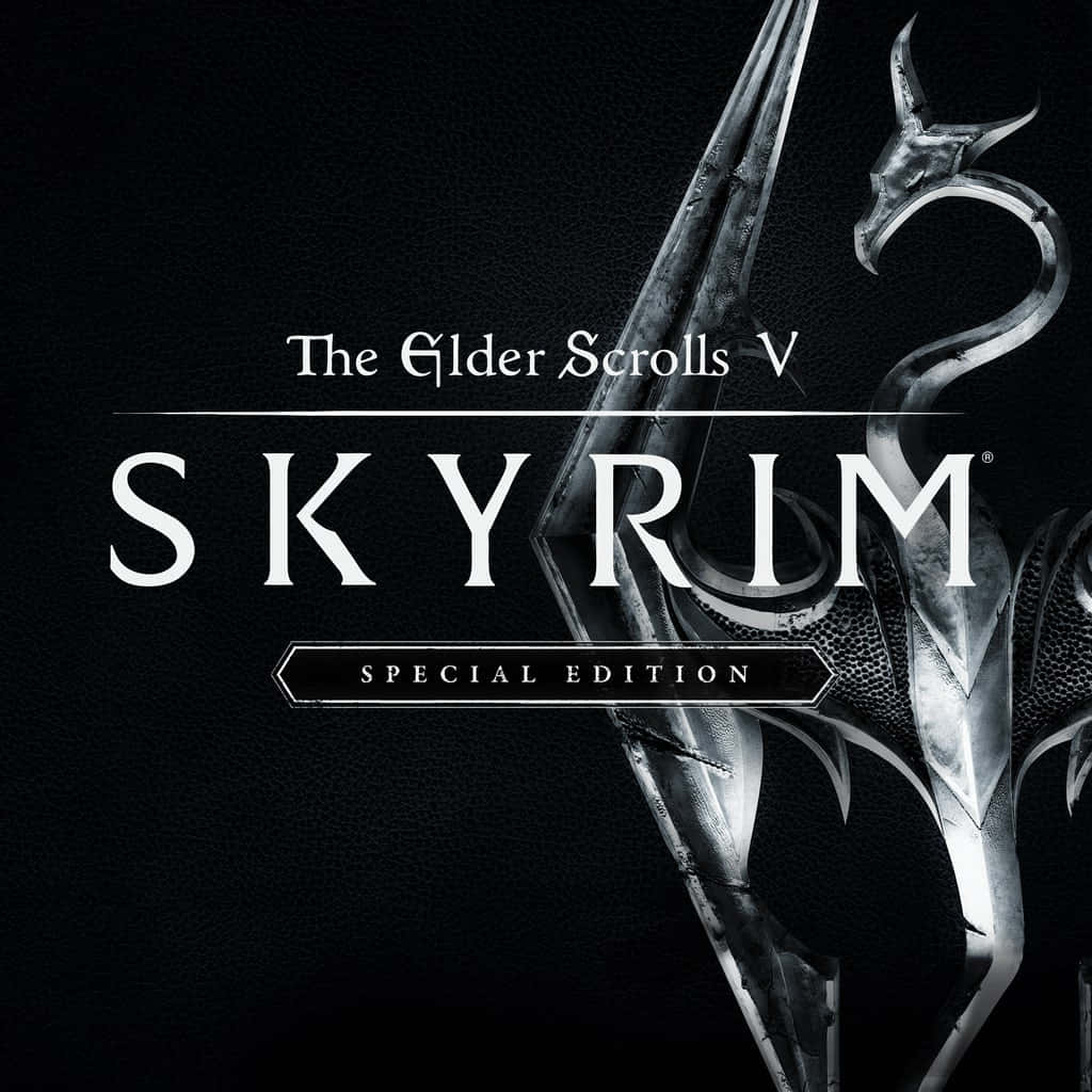 Skyrim Special Edition Logo Wallpaper