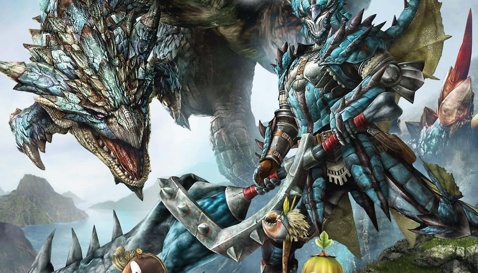 Slay Monsters On Your Desktop With Monster Hunter Wallpaper