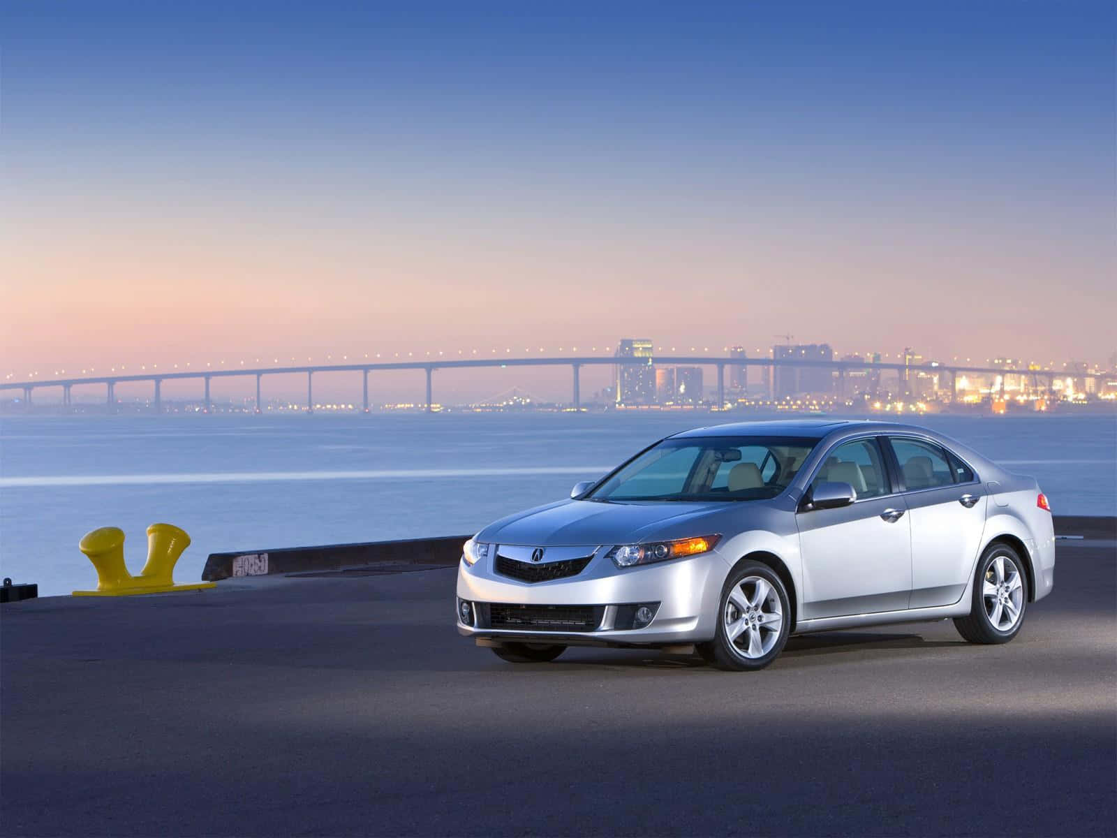 Sleek Acura Tsx Sports Sedan Wallpaper