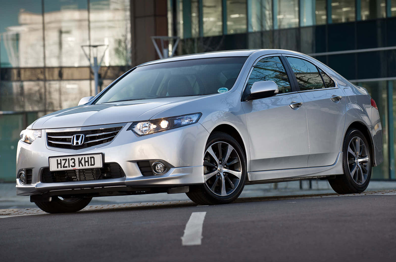 Sleek And Elegant Honda Accord On The Open Road Wallpaper