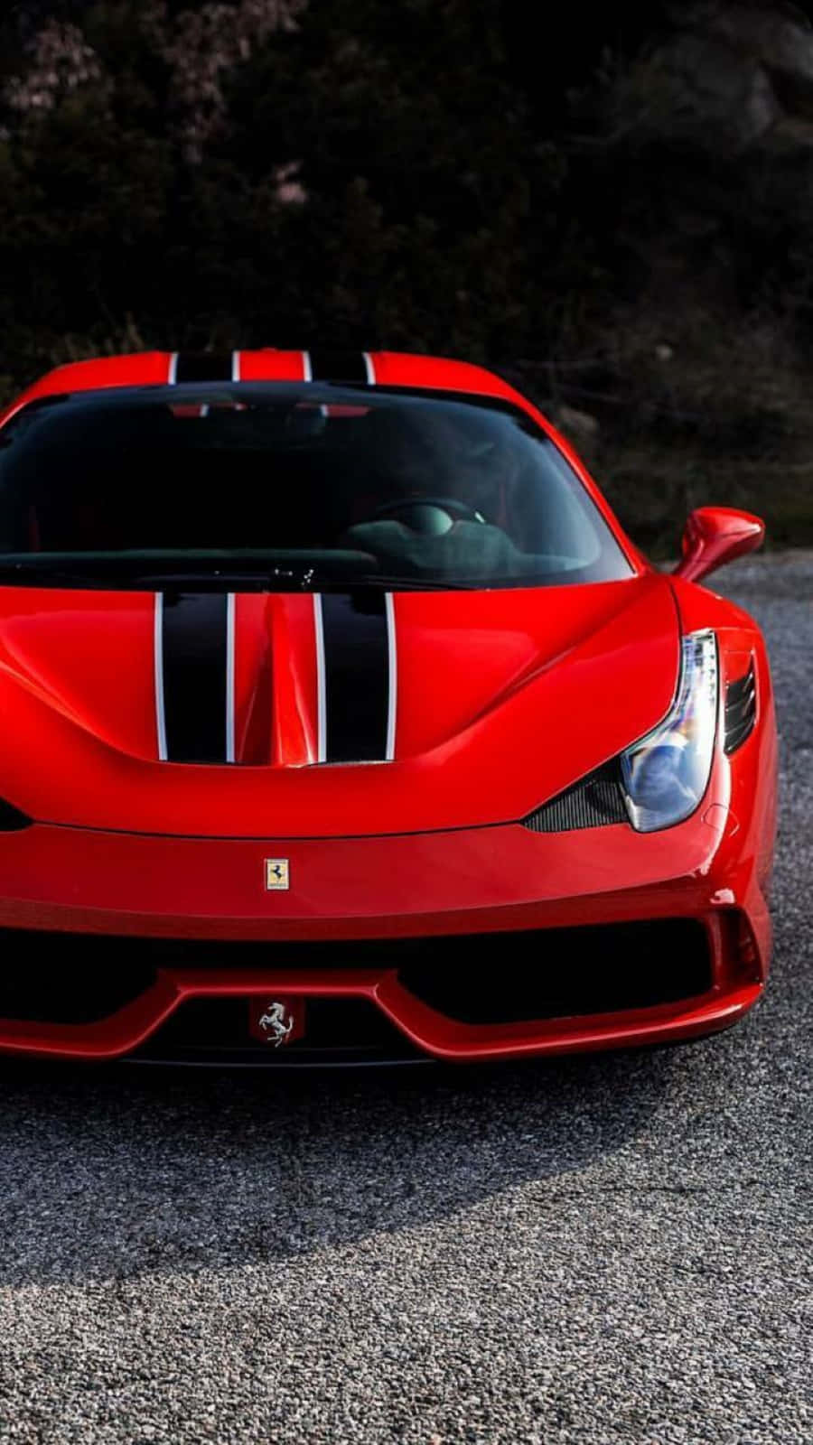 Sleek And Powerful Ferrari 458 Speciale Wallpaper