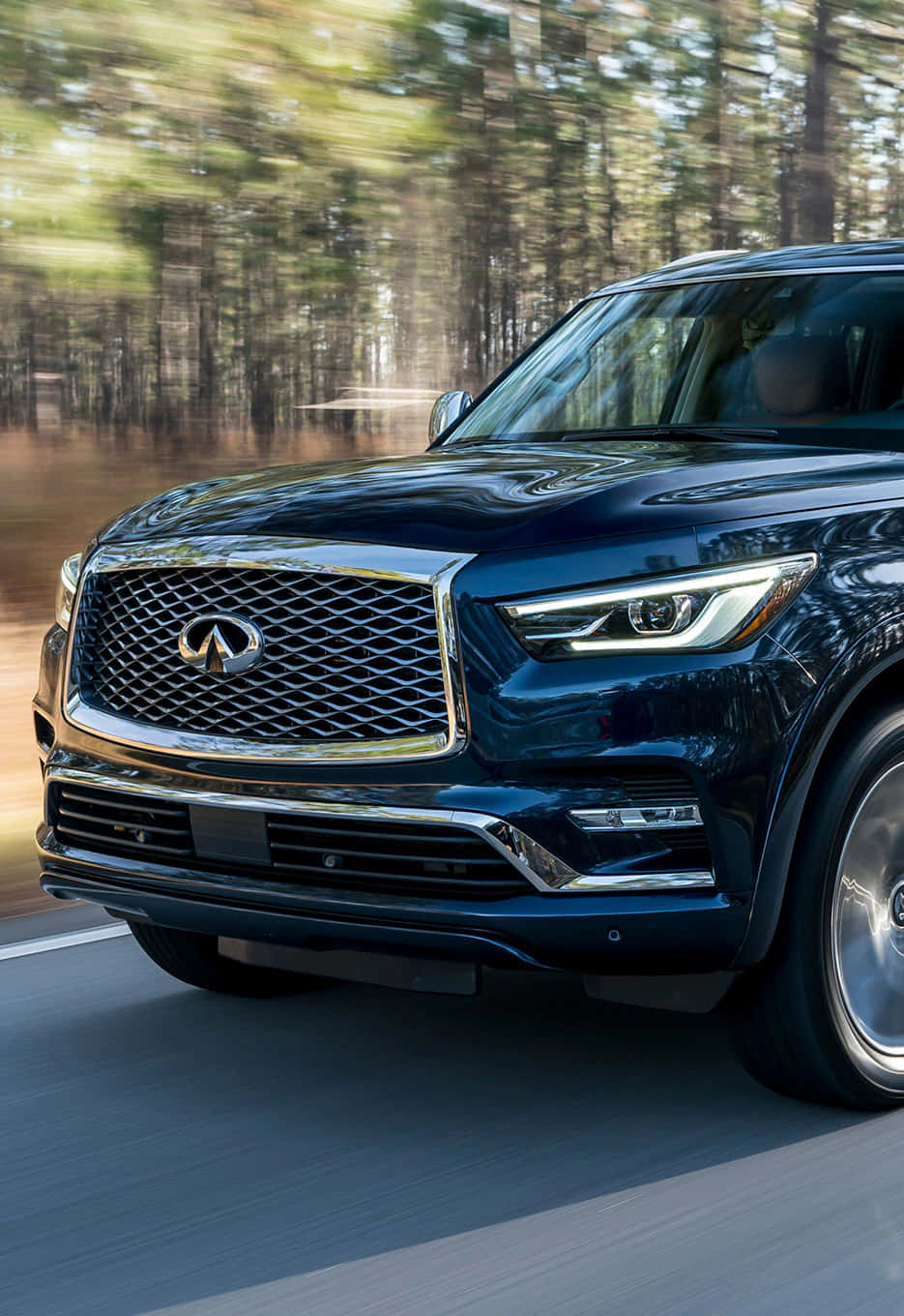 Sleek And Powerful Infiniti Qx80 Wallpaper