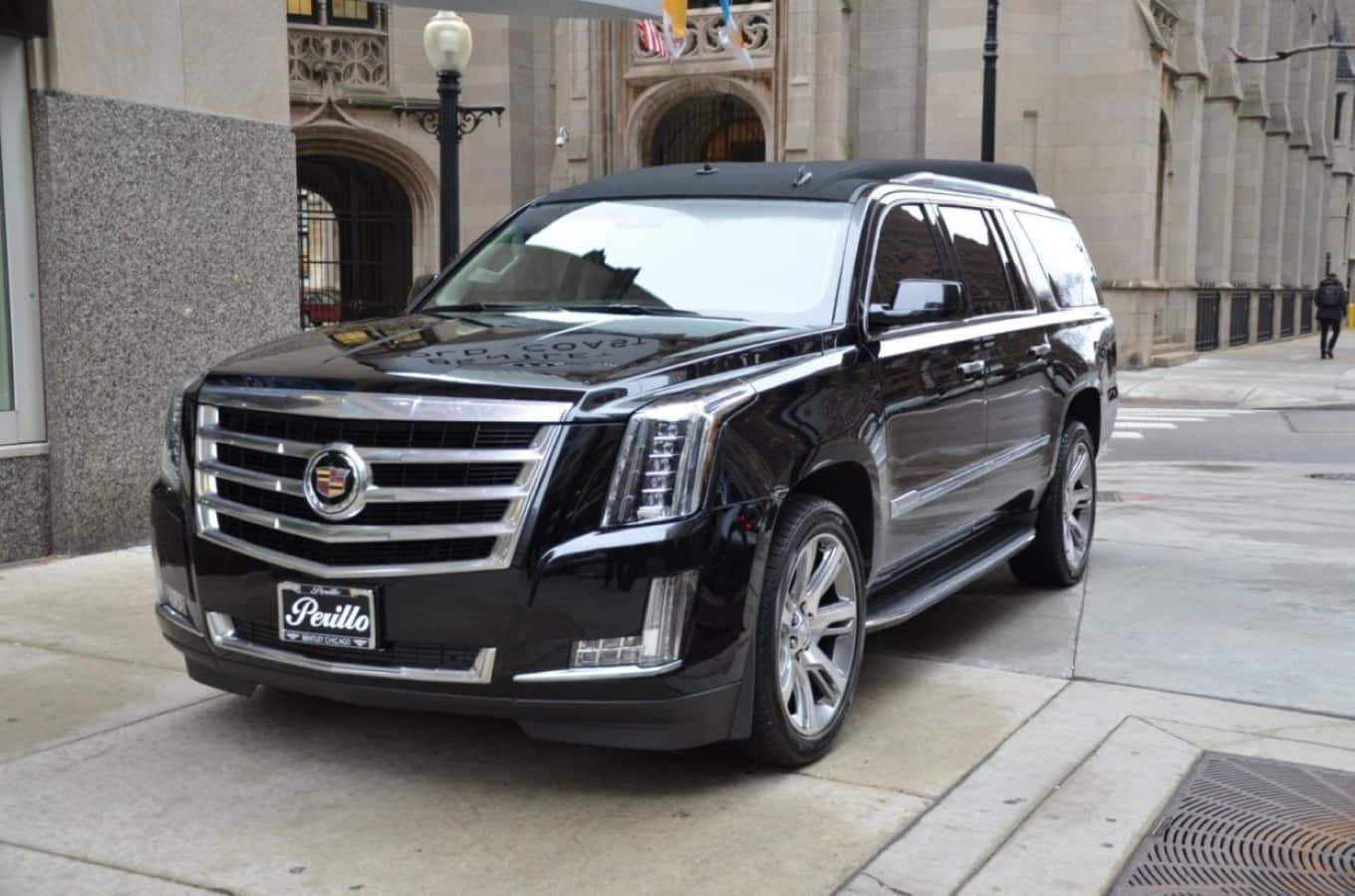 Sleek And Sophisticated Cadillac Escalade Wallpaper