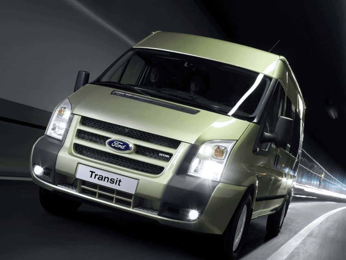 Sleek And Spacious Ford Transit Van Wallpaper