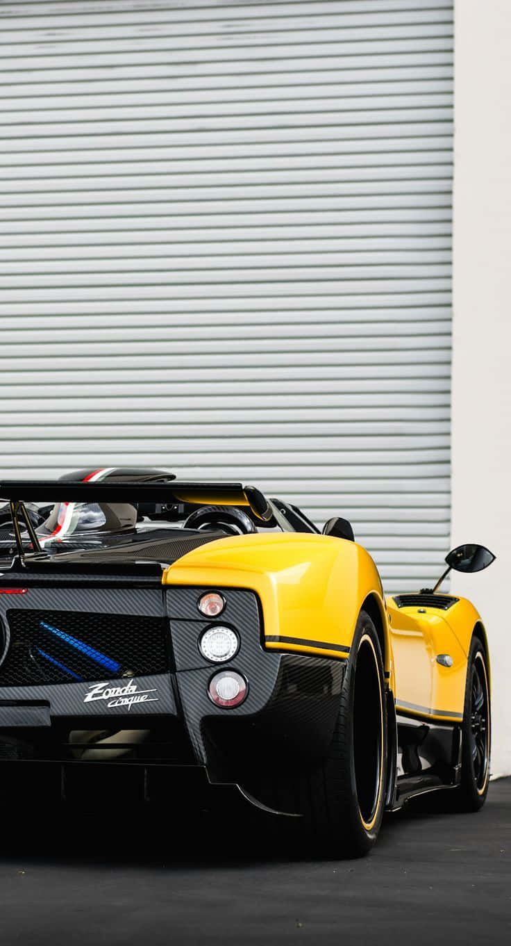 Sleek And Stunning Pagani Zonda Tricolore Wallpaper