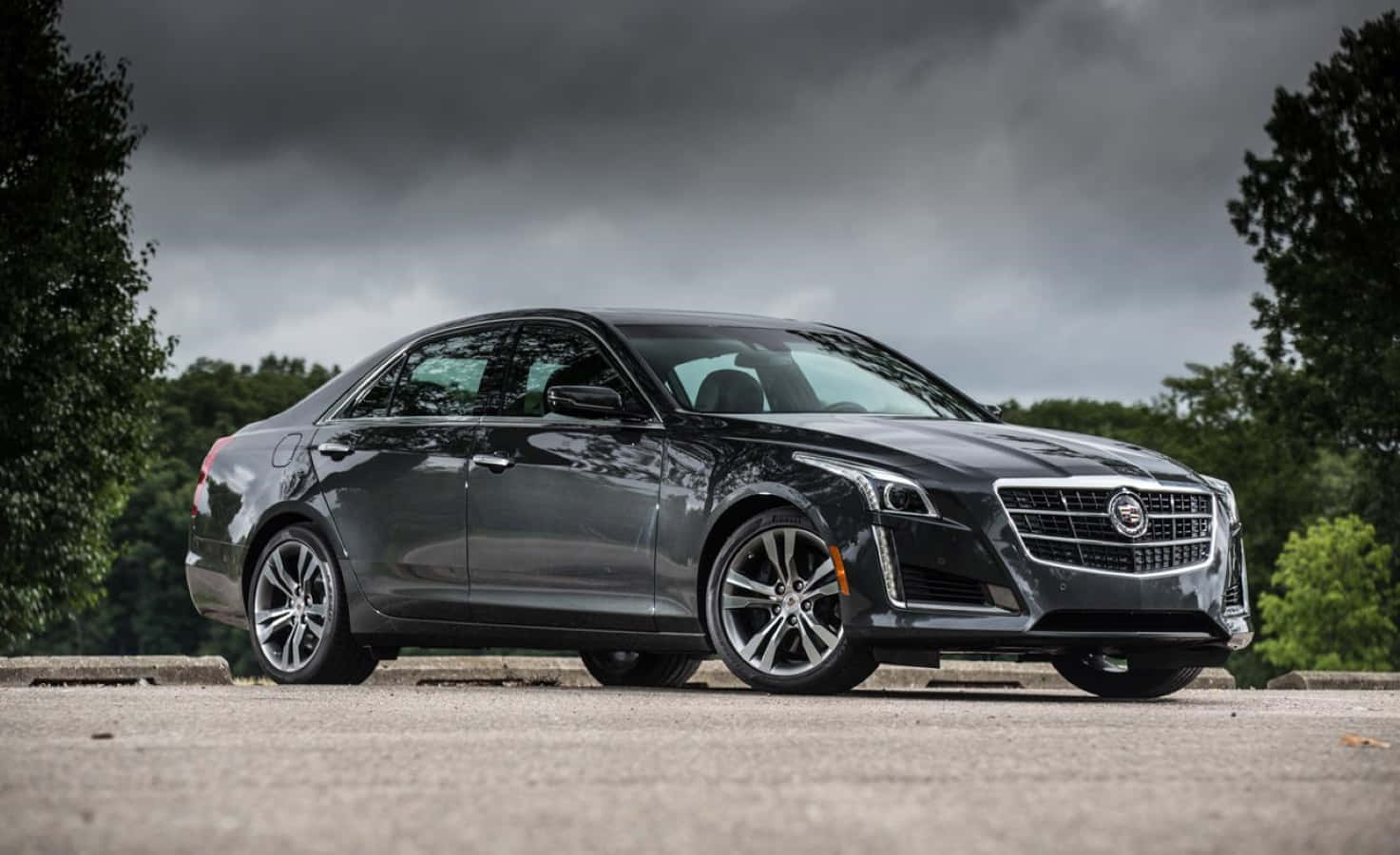 Sleek And Stylish Cadillac Cts Wallpaper