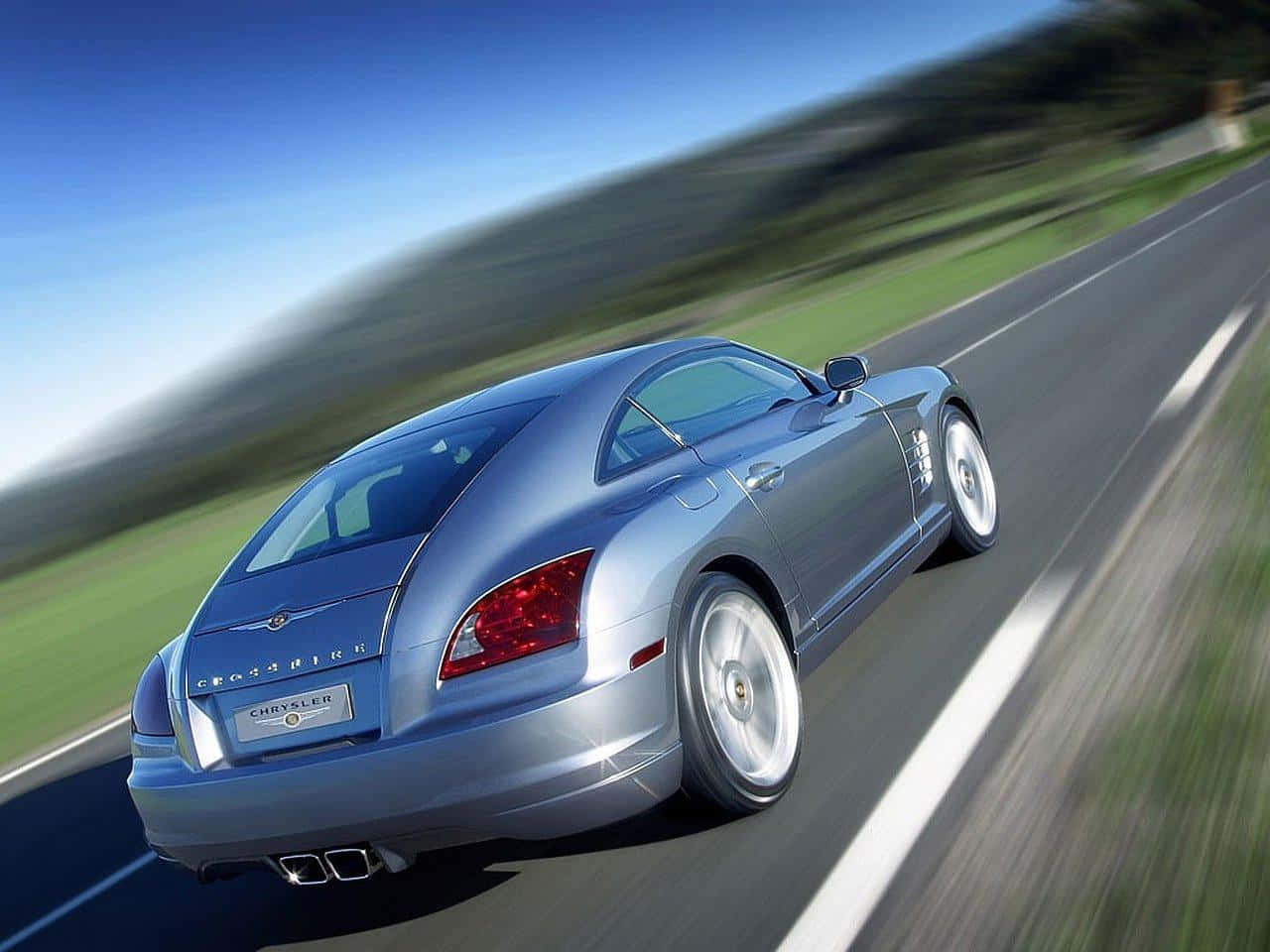 Sleek And Stylish Chrysler Crossfire Wallpaper