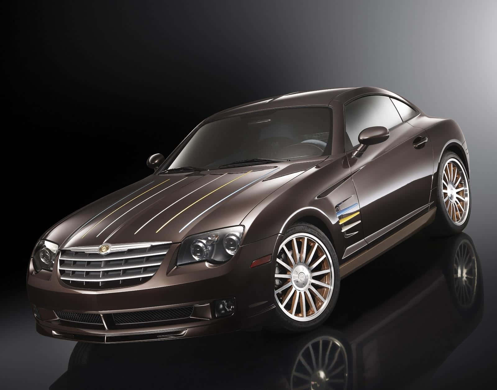 Sleek And Stylish Chrysler Crossfire On The Open Road Wallpaper