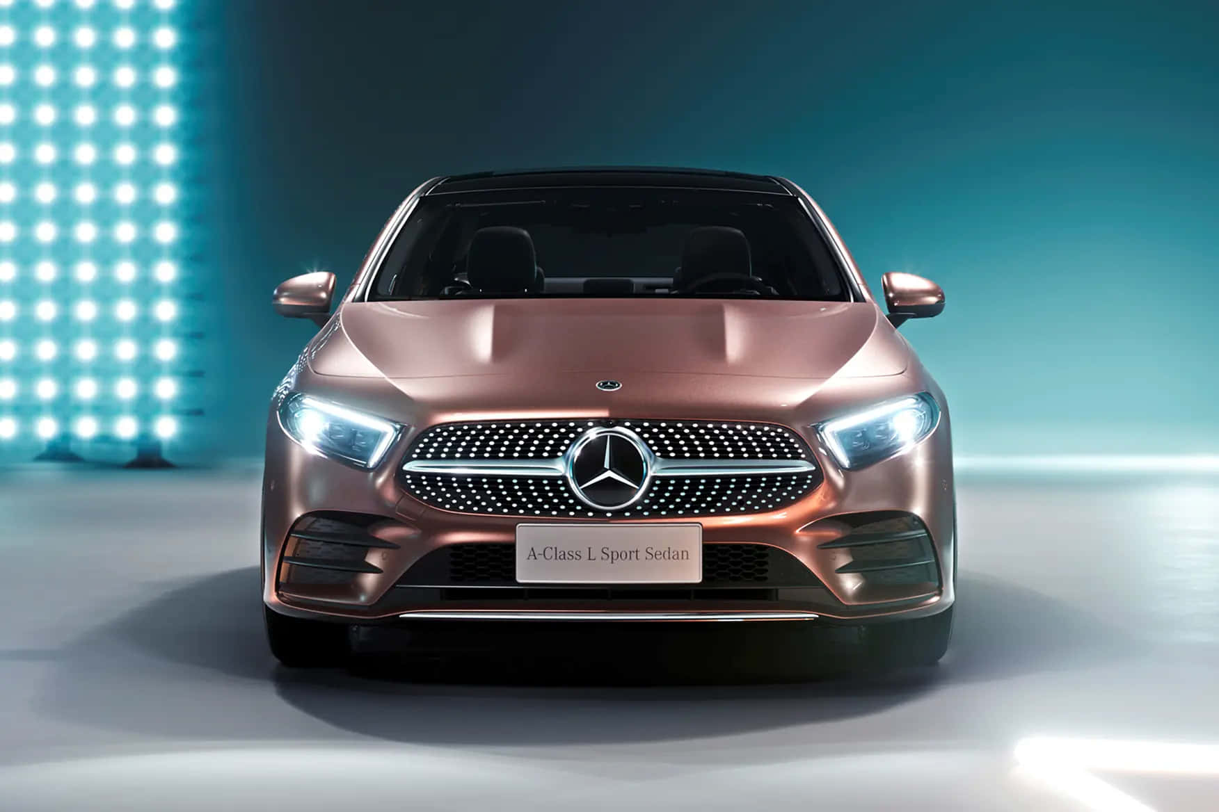 Sleek And Stylish Mercedes Benz A-class Wallpaper