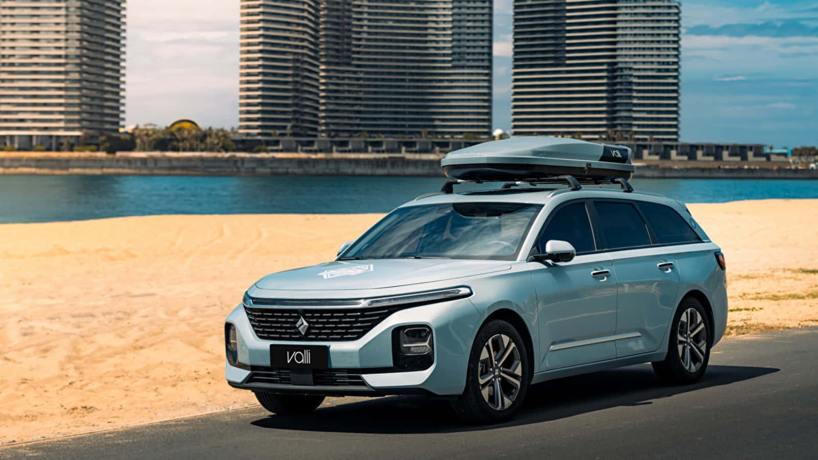 Sleek Baojun Car On A Highway Wallpaper