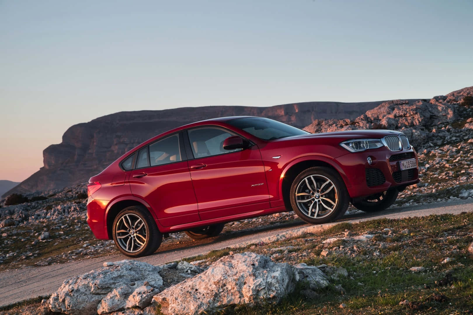 Sleek Bmw X4 In Its Full Glory Wallpaper