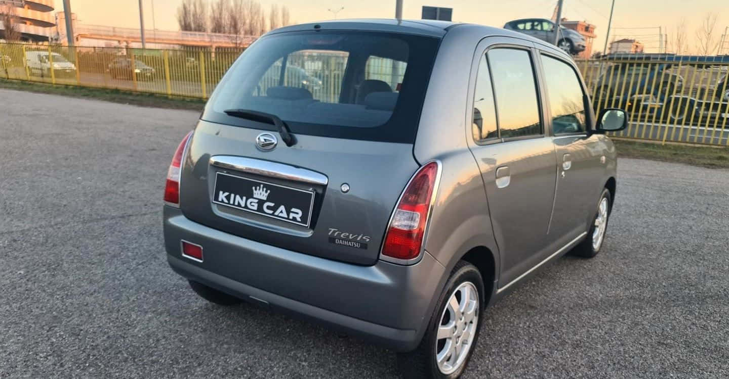 Sleek Daihatsu Trevis Glistening Under Sunset Wallpaper