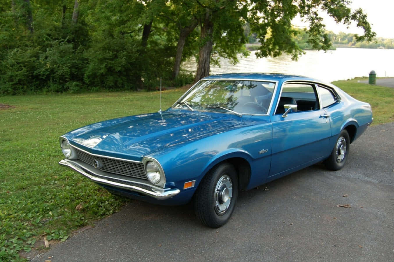 Sleek Ford Maverick On The Open Road Wallpaper