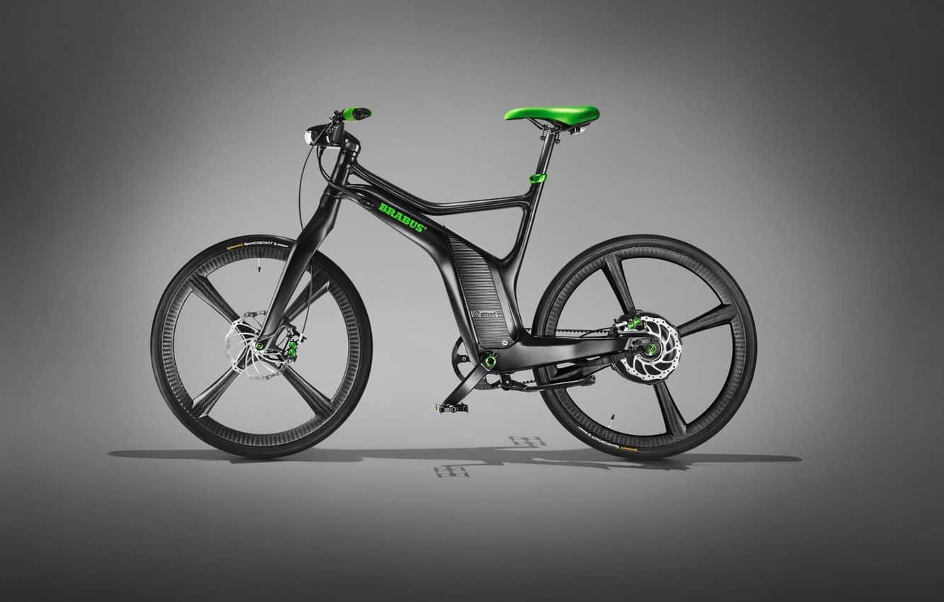 Sleek Modern Electric Bike Wallpaper