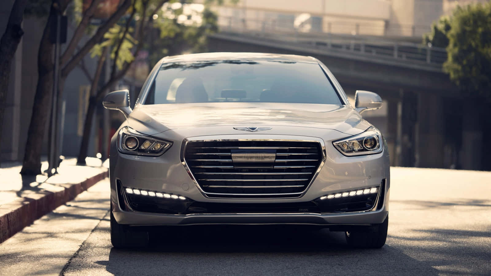 Sleek, Stylish, Genesis G90 Luxury Sedan Wallpaper