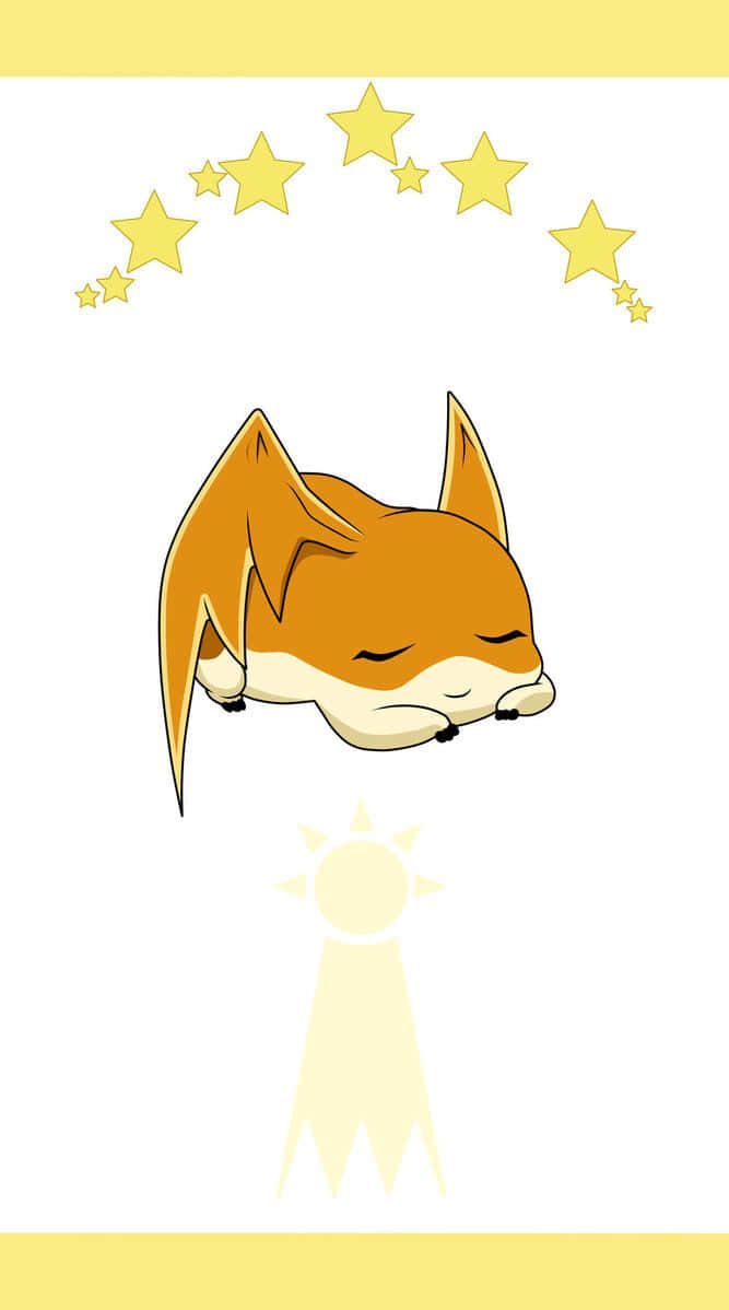 Sleeping Patamon Digital Monster Wallpaper