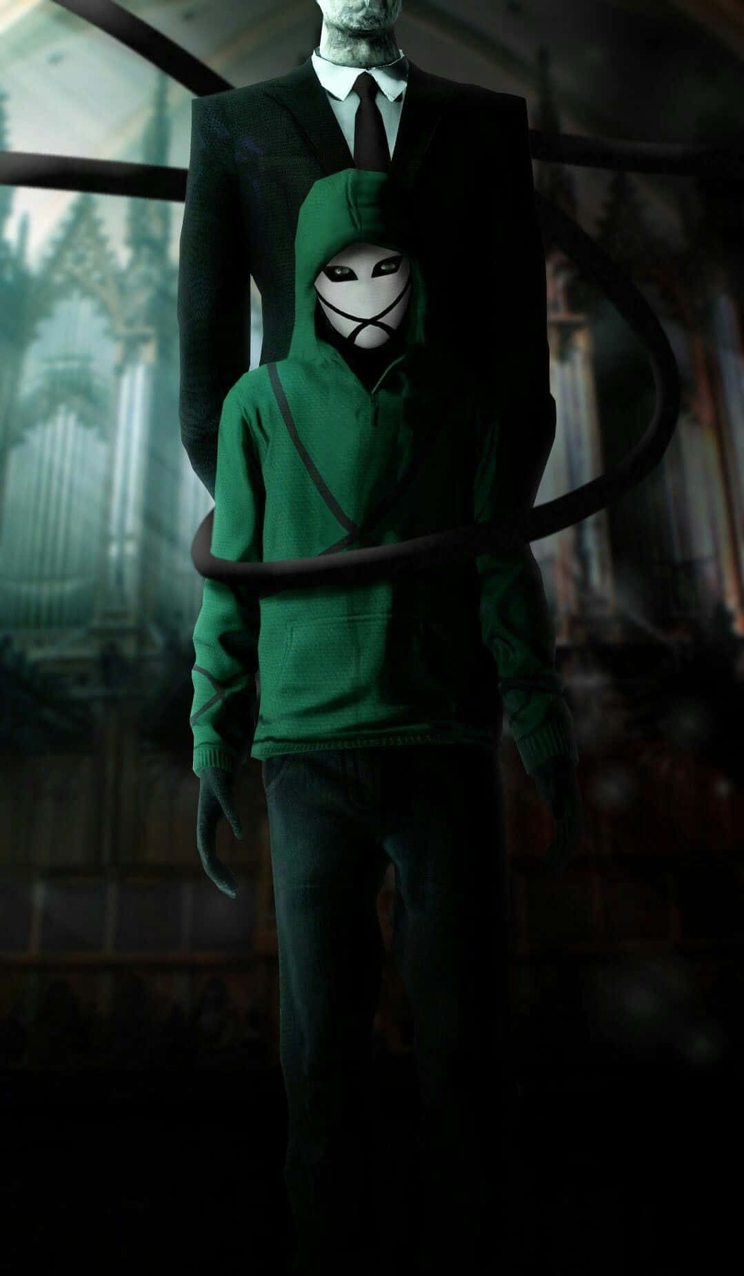 Slender Man Creepypasta Wallpaper