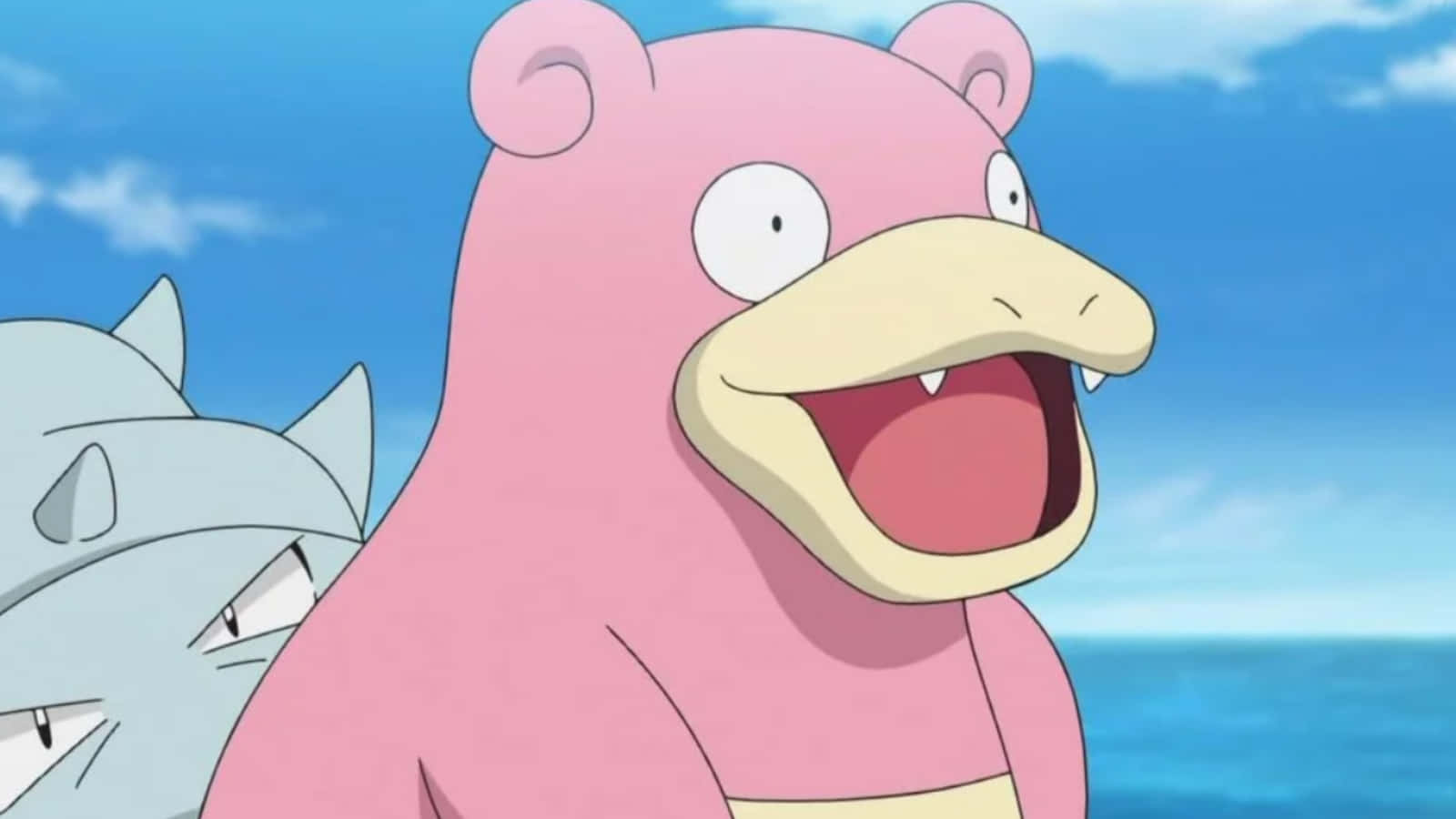 Slowbro's Wide Smile Wallpaper