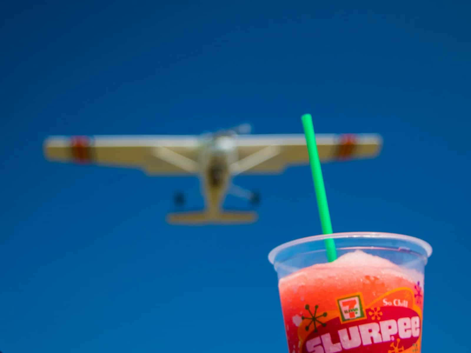 Slurpee Summer Sky Wallpaper