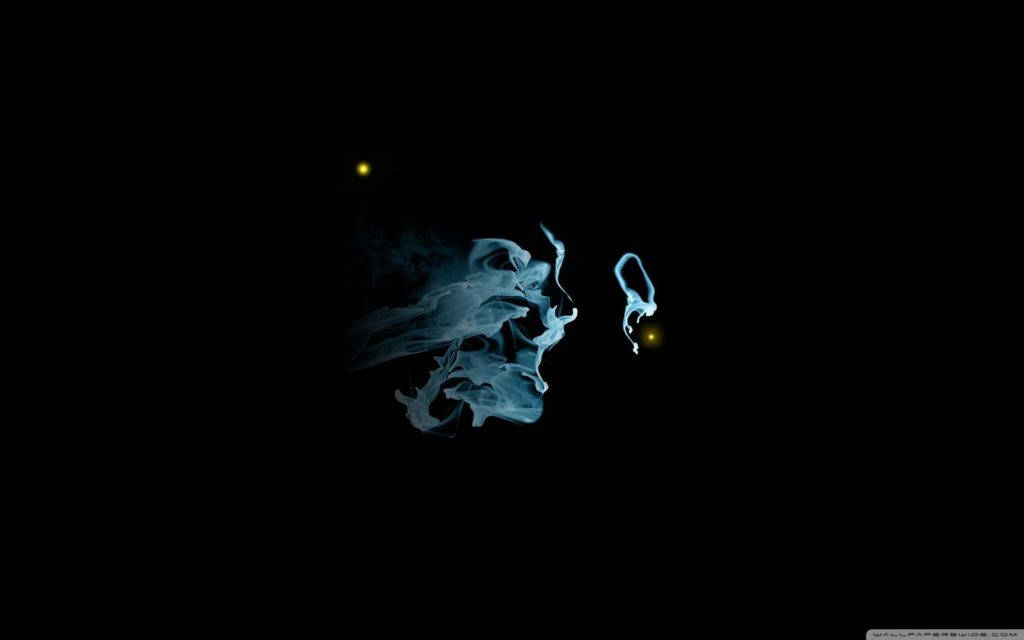 Small Light Blue Smoke Hd Wallpaper