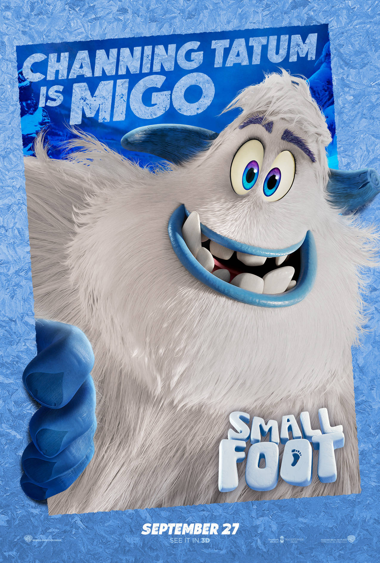 Smallfoot Channing Tatum As Migo Wallpaper