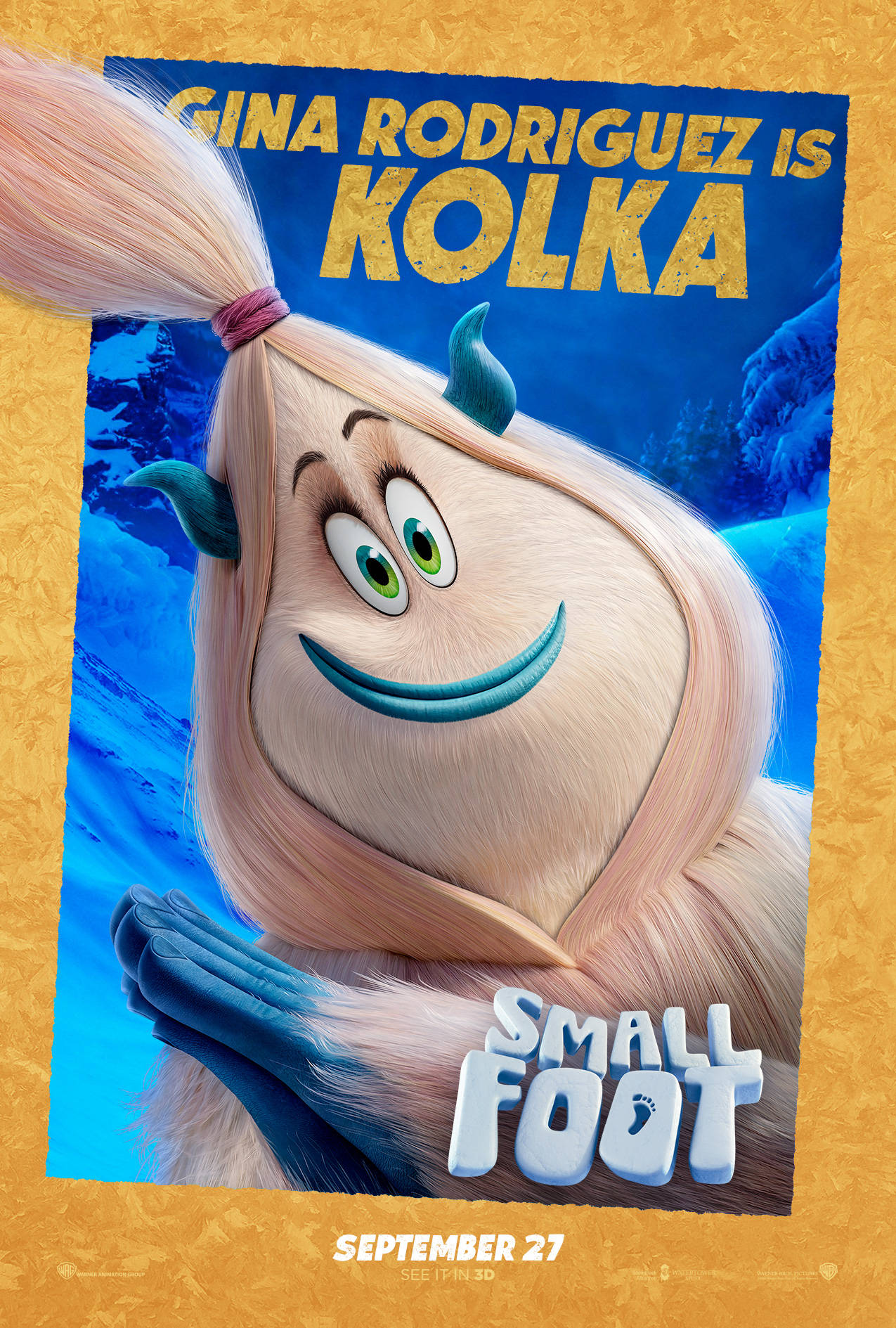 Smallfoot Gina Rodriguez As Kolka Wallpaper