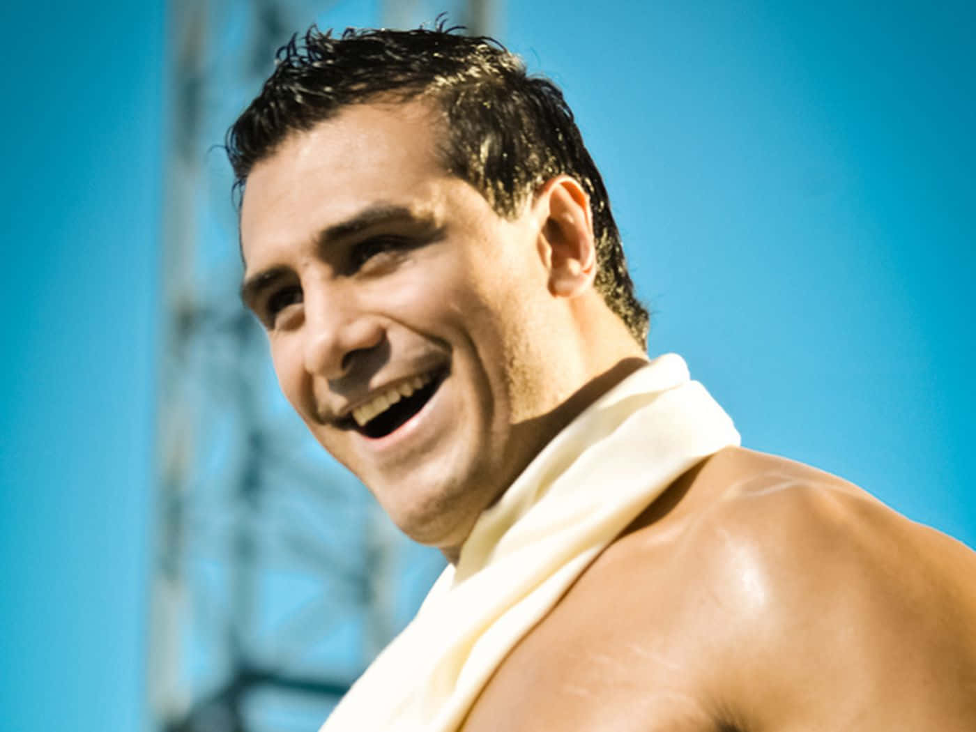 Smiling Alberto Del Rio Wwe Star Wallpaper