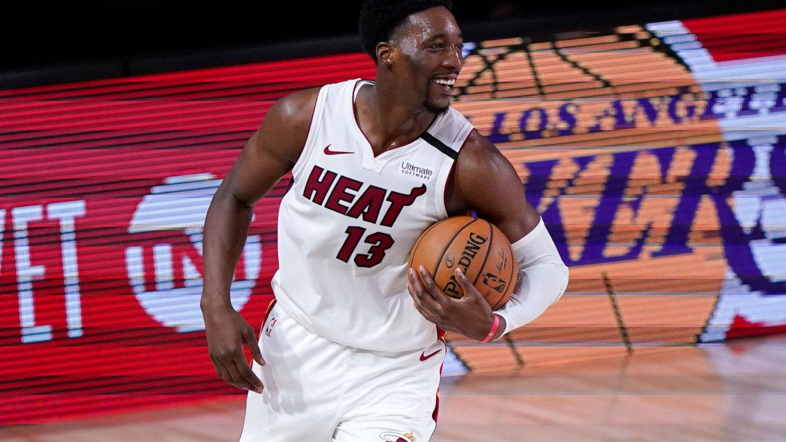 Smiling Bam Adebayo Wallpaper