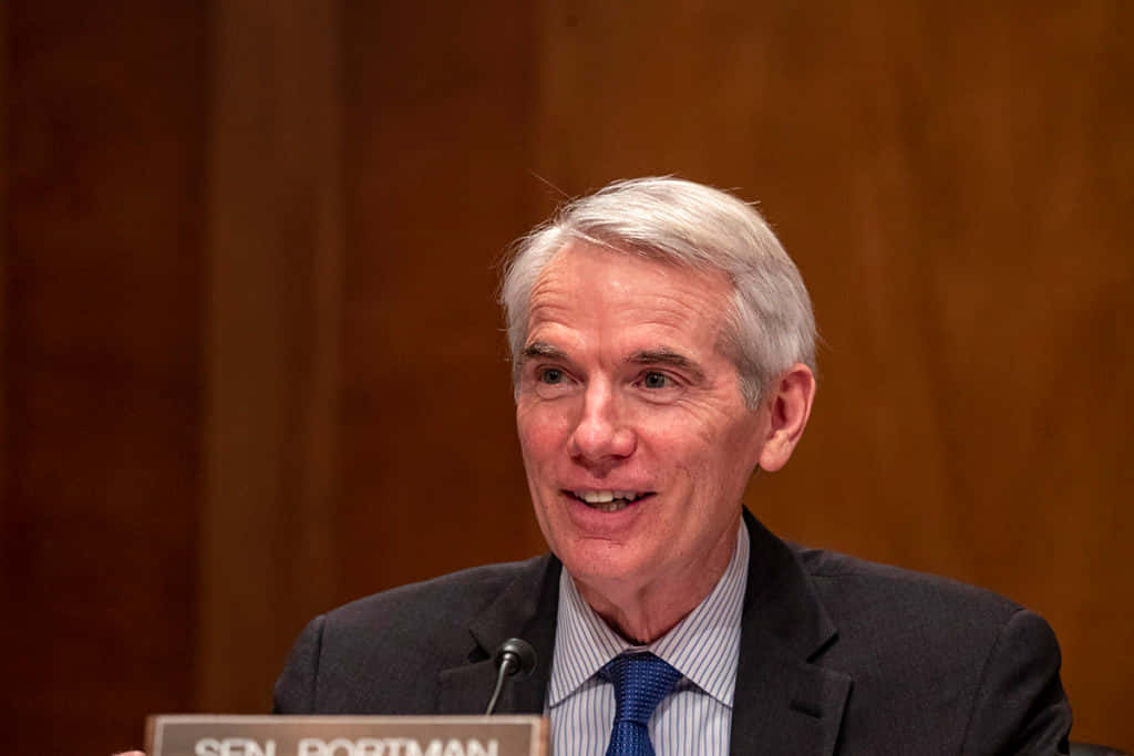 Smiling Rob Portman Wallpaper